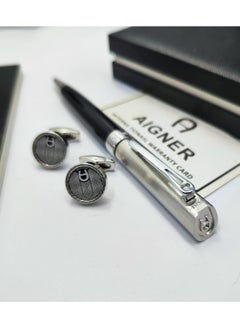AIGNER Aigner brand pen and cufflink for men 