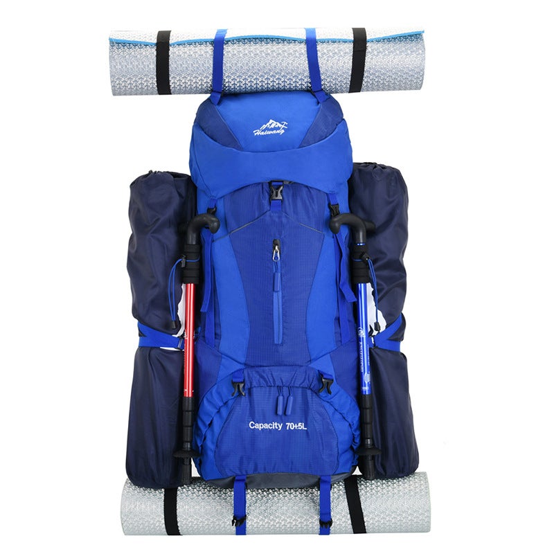 Supply Large Capacity Bracket Backpack Outdoor Mountaineering Bag Hiking Belt Carrying System Bag 75 Liters - Image 5