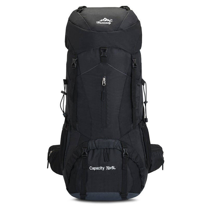 Supply Large Capacity Bracket Backpack Outdoor Mountaineering Bag Hiking Belt Carrying System Bag 75 Liters - Image 1