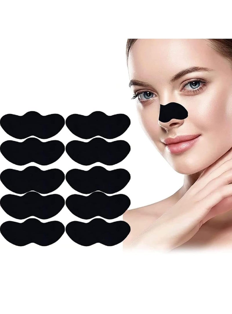 Generic Blackhead Pore Strips PACK OF 10 Nose Strips for Black Head RemoverDeep Cleansing Charcoal Strips with Instant Blackhead RemovalNatural Charcoal Pore Cleaner MinimizerPACK OF 10  - Image 1