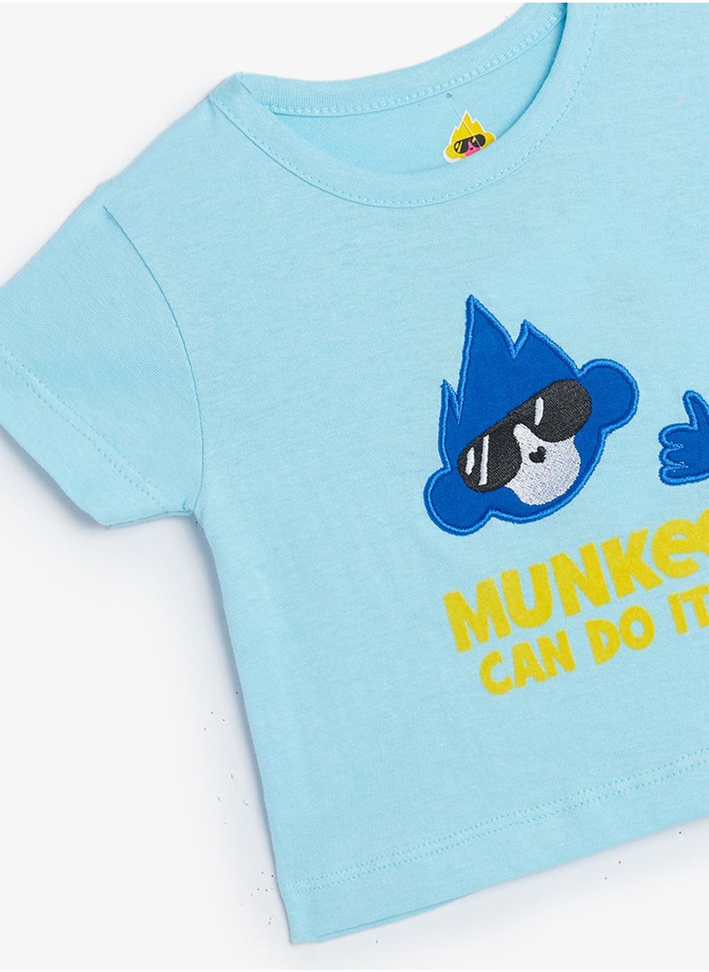 تشيكي مونكي - Infant Graphic T-Shirt - Image 1