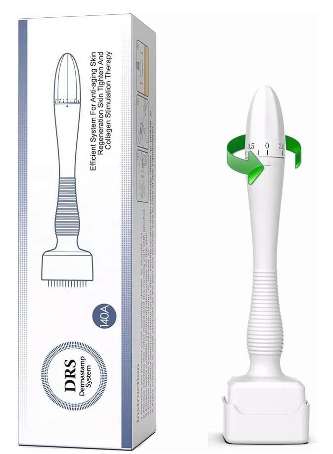 ORiTi Adjustable Derma Rolle 140 Professional Micro needling Titanium Needles Derma Pen For Face Hair Beard Growth Skin Care Tools Micro needle Roller - Image 1