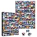 Larkipuzz Colorful National Parks Landscape Puzzles for Adults 1000 Pieces Beautiful Travel Collage Jigsaw Puzzle Difficult Nature Art Puzzles - Image 2