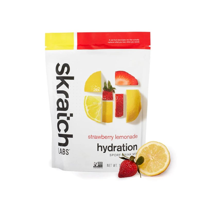 Skratch Labs Hydration Powder  Sport Drink Mix  Electrolytes Powder for Exercise Endurance and Performance  Strawberry Lemonade  20 Servings  NonGMO Vegan Kosher - Image 4