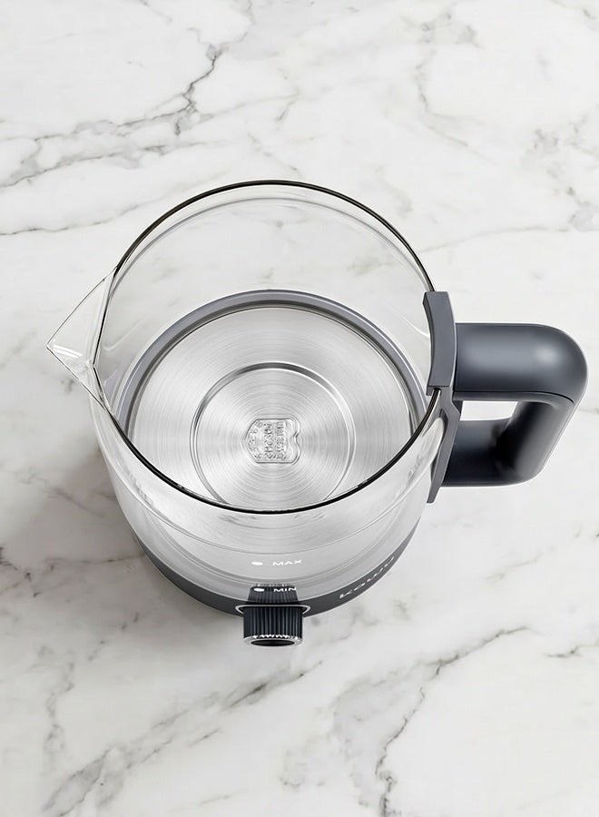 Kawu New Tea Kettles, Steam-Spray Tea Kettles, 1.2-liter kettles, 600W, rotary knob, with keep-warm function, rapid heating, designed specifically for tea lovers, perfect for home and office use - Image 5