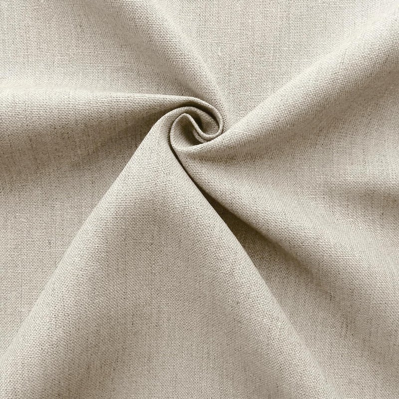 Barcelonetta | Linen Fabric | Natural Linen Cloth | Embroidery, Sewing | Soft, Breathable | 55" Wide | 70% Linen, 30% Rayon | Hemp, Jute, Needlework, Lining (Natural, 2 Yard) - Image 1