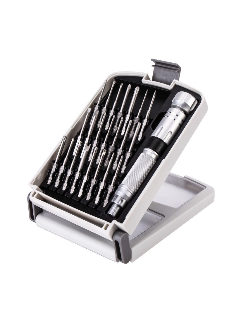 KASTWAVE - Magnetic Precision Screwdriver Set, 22 in 1 Small Screwdriver Set, Premium Professional Mini Screwdriver Set for Repairing Eyeglasses Watches Electronics Computer - Image 1