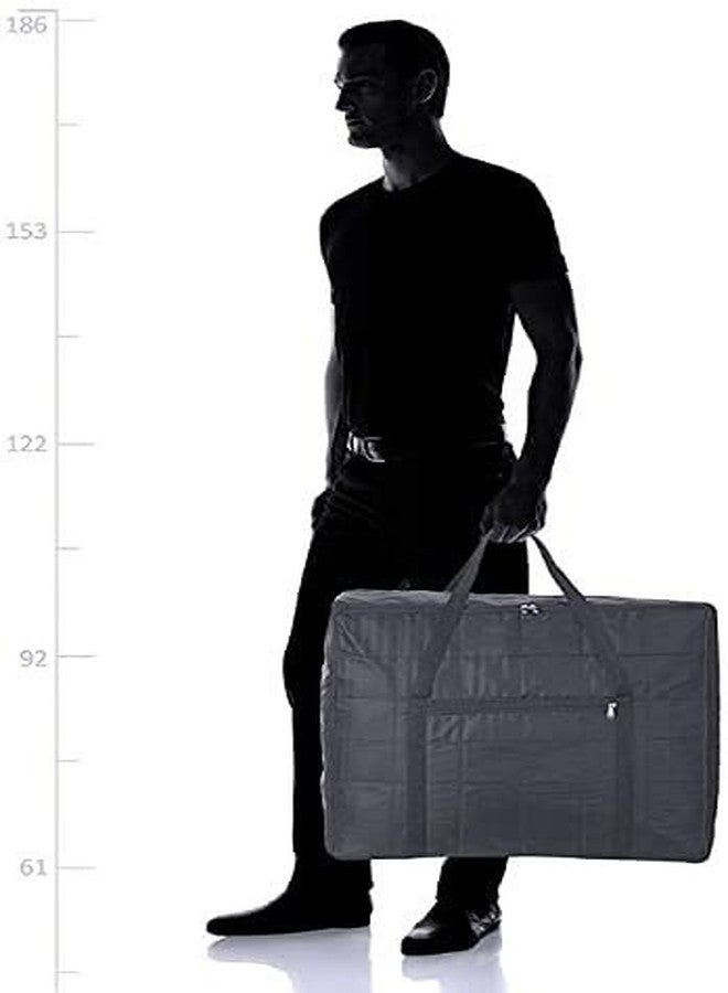 Blenzza Deco™ Heavy Soft Parachute Attachi Storage Bag with Zipper Handle (Grey) - Image 5