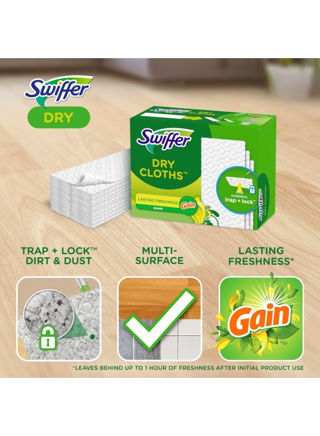 Swiffer Swiffer Sweeper Dry Sweeping Cloth Refills, Gain Original, 32 Count - Image 3