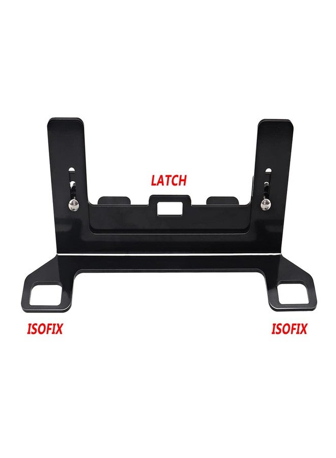 Chelhead Universal CarSeat ISOFIX Latch Interface Bracket, Child Seat Restraint Anchor Mounting Kit ISOFIX Belt Connector for Baby Safety Chair - Image 2