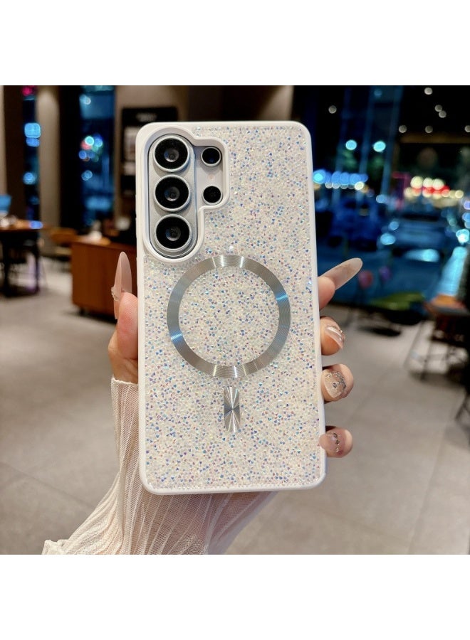 Bling Glitter Magnetic Phone Case for Samsung Galaxy S26 Ultra, Shockproof Full Coverage