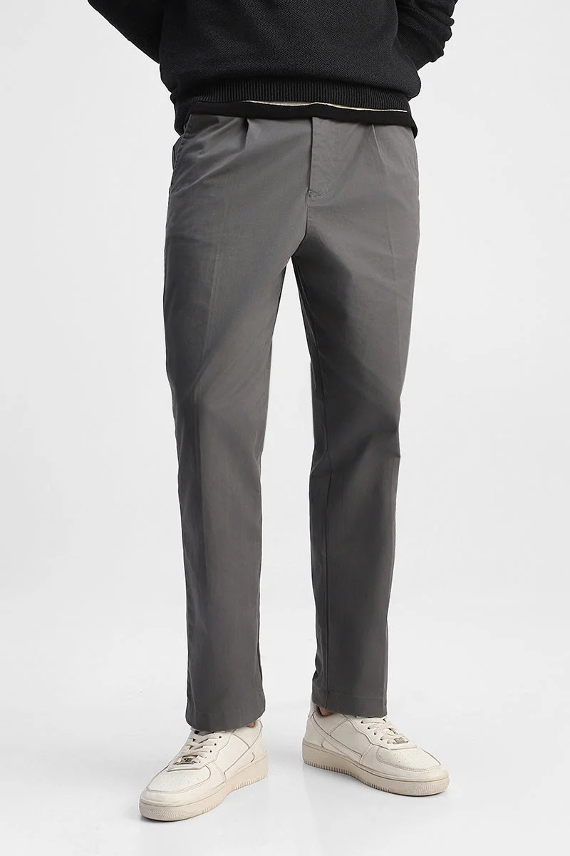 SNITCH Relaxed Fit Stretch Trousers
