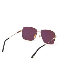 TOM FORD Unisex UV Protection Square Sunglasses - FT099430A58 - Lens Size: 58 Mm  - Image 5