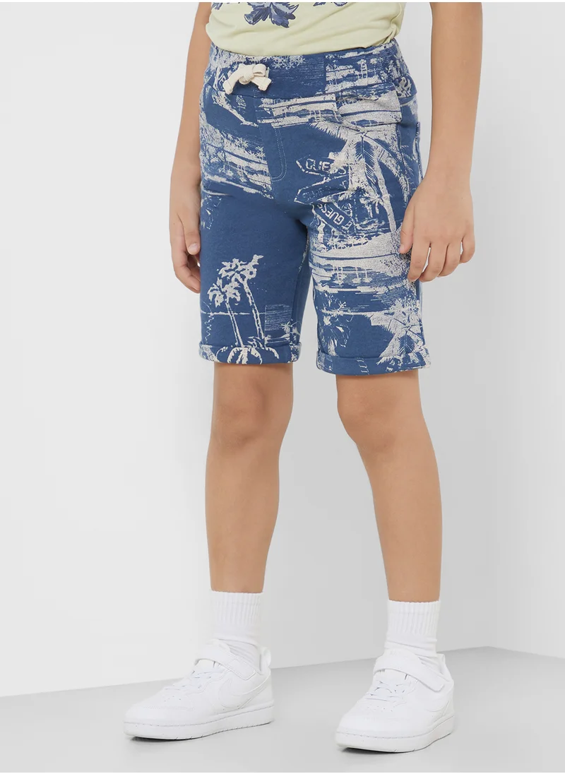 جس Infant Logo T-Shirt & Shorts Set