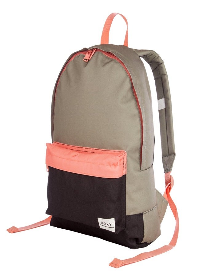 Roxy Women's Sugar Baby Backpack | Travel | Vacation | Work | Everyday Carry | 16l Capacity, Oil Green, One Size, Sugar Baby Backpack | Travel | Vacation | Work | Everyday Carry | 16l Capacity - Image 1