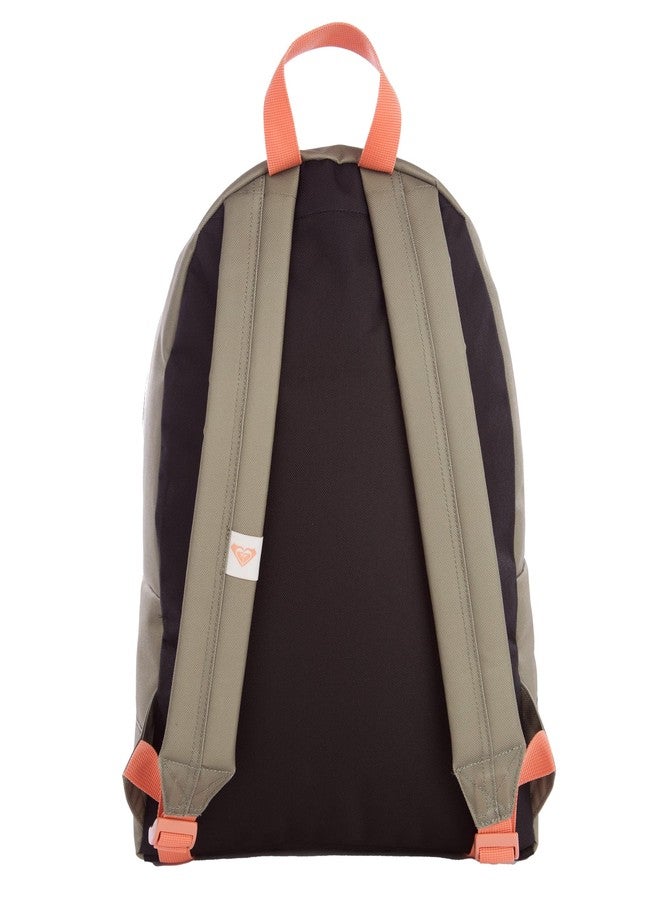 Roxy Women's Sugar Baby Backpack | Travel | Vacation | Work | Everyday Carry | 16l Capacity, Oil Green, One Size, Sugar Baby Backpack | Travel | Vacation | Work | Everyday Carry | 16l Capacity - Image 2