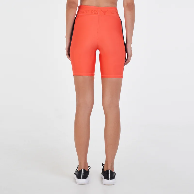 UNDER ARMOUR Women's UA Project Rock HeatGear® Bike Shorts