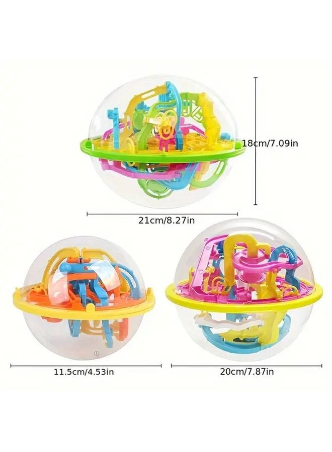 Saturn Maze 138 Levels 3D Intelligence Ball Track Rolling Beads Children Puzzle Game - Image 3