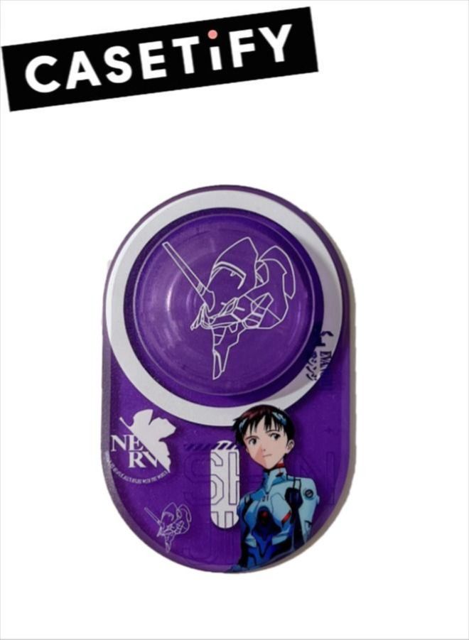 Casetify EVA Phone Grip Stand Compatible with MagSafe, MagSafe Phone Grip Holder, Wireless Charging Compatible Purple - Image 1