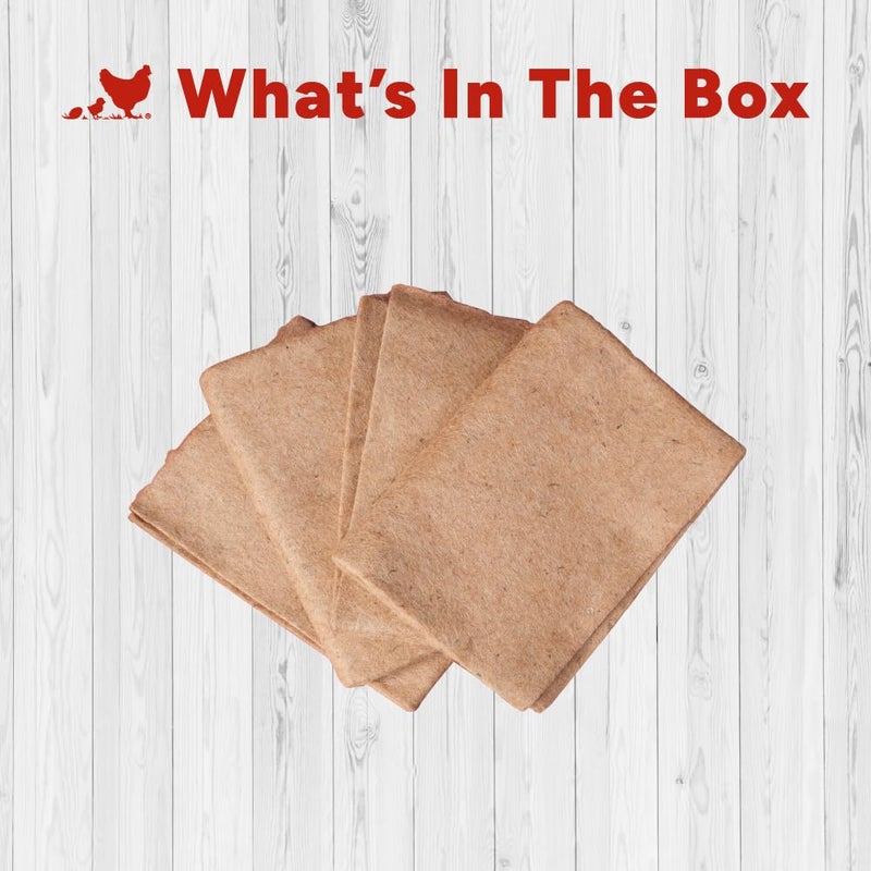 RentACoop Jute Brooder Liners for Little Red Barn Brooder (Pack of 4) - Image 2