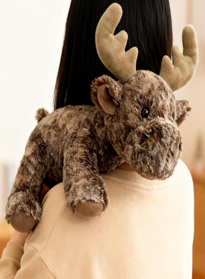 Ditucu Elk Stuffed Animal 8 inch Cute Realistic Plush Toys Ultra Soft Plushies Gifts for Kids Brown - Image 4