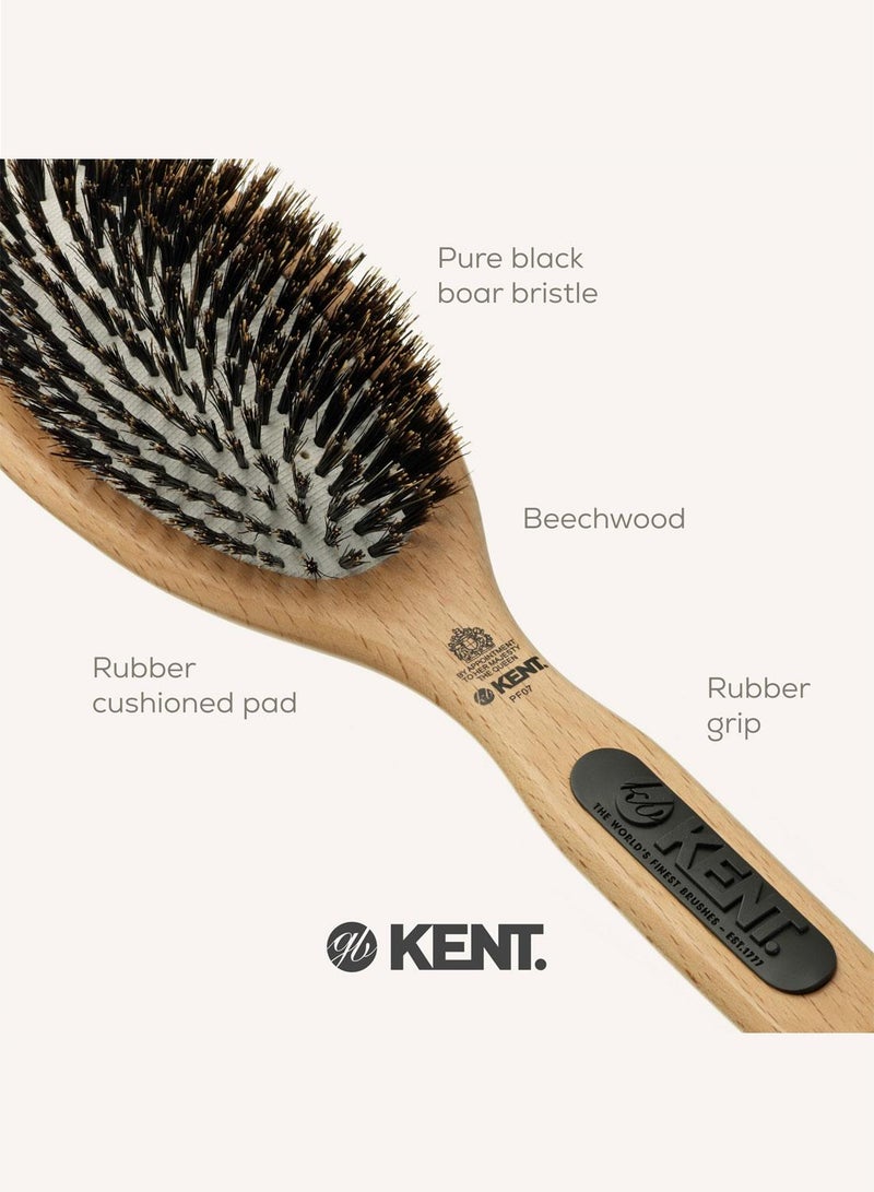 كينت فرشاة شعر بيضاوية بشعيرات طبيعية مثالية لجميع أنواع الشعر - Image 5