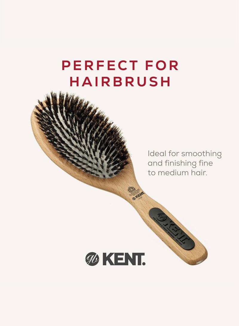 كينت فرشاة شعر بيضاوية بشعيرات طبيعية مثالية لجميع أنواع الشعر - Image 3
