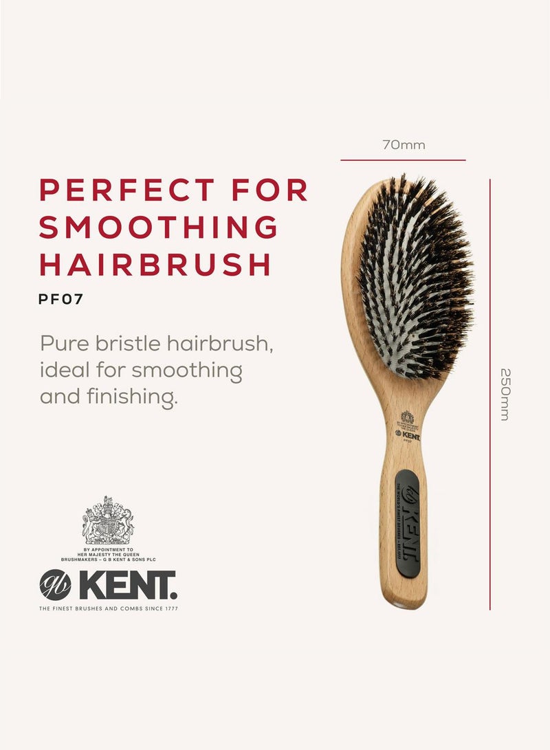 كينت فرشاة شعر بيضاوية بشعيرات طبيعية مثالية لجميع أنواع الشعر - Image 2