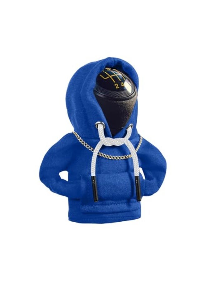 LAMAY Car Shift Knob Hoodie, Funny Gear Shift Knob Shirt Sweater, Winter Warm Shift Knob Cover Sweater Shirt, Automotive Interior Novelty Accessories Decorations(RED) - Image 1