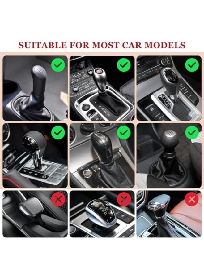 LAMAY Car Shift Knob Hoodie, Funny Gear Shift Knob Shirt Sweater, Winter Warm Shift Knob Cover Sweater Shirt, Automotive Interior Novelty Accessories Decorations(RED) - Image 3