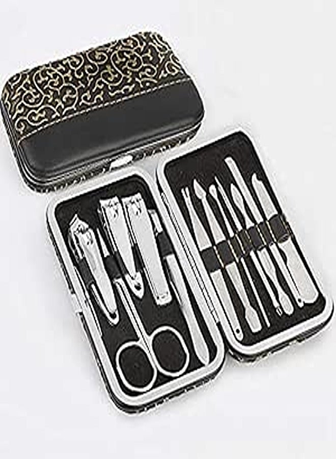 12 Pieces Stainless Steel Manicure Pedicure Ear pick Nail Clippers Set Care Products & Nail Tools