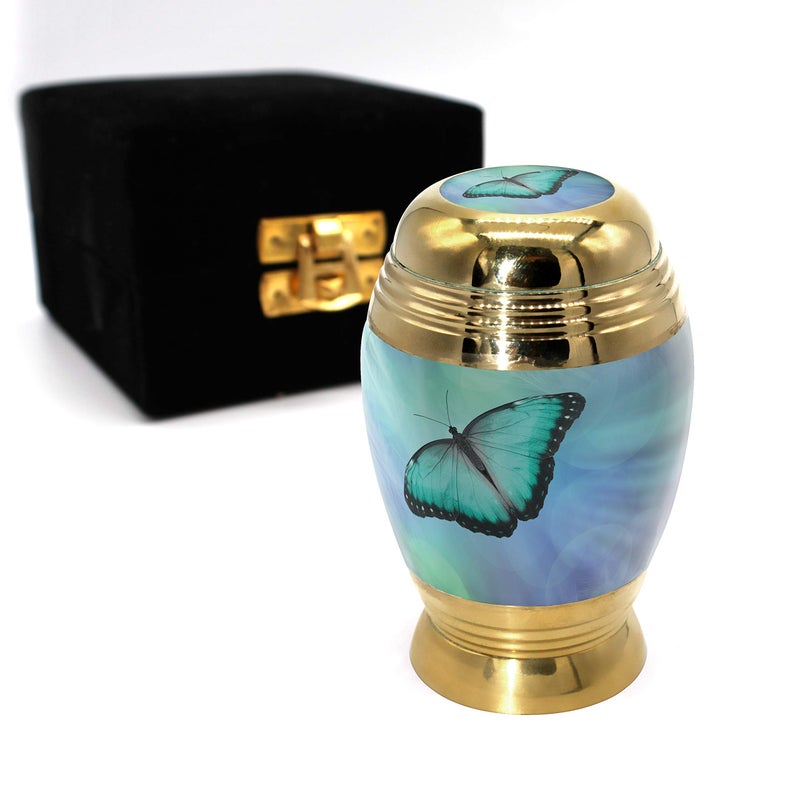 Commemorative Cremation Urns Butterfly Cremation Urn for Ashes for Women  Beautifully Handcrafted  Personalized Cremation Urns for Human Ashes Adult Female 