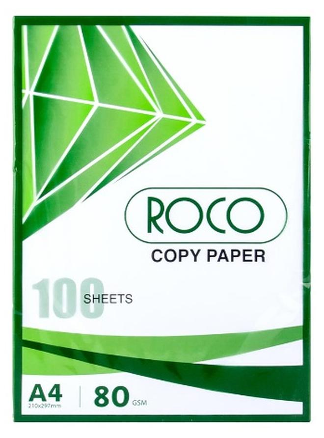 ROCO Printer Paper A4, 100 Sheets, 80 gsm - Image 1