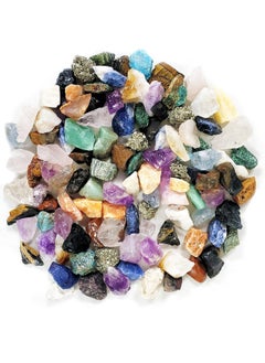 Dan&Darci Rock Collection for Kids. Includes 250+ Bulk Rocks, Gemstones & Crystals + Genuine Fossils and Minerals - 2 Lbs. - Geology Science STEM Toys, Gifts for Boys & Girls Ages 6+. Earth Science Activity  - Image 2