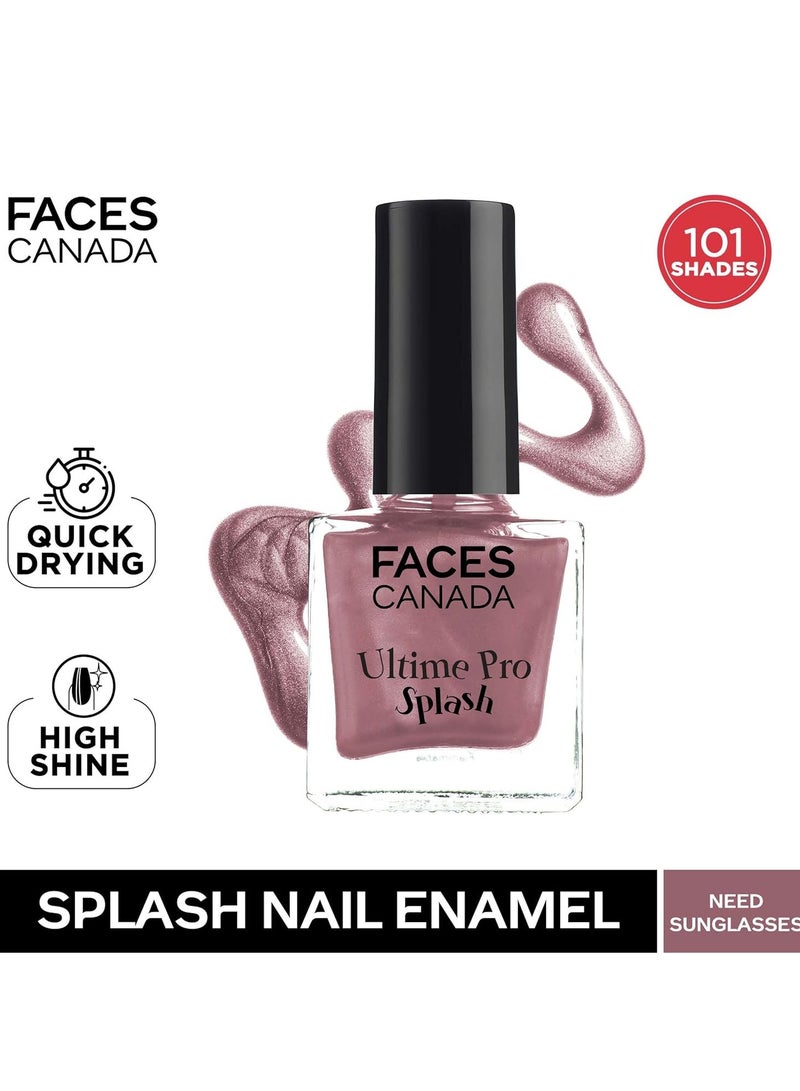Faces Canada Splash Nail Enamel Need Sunglasses 16 8 ml - Image 2