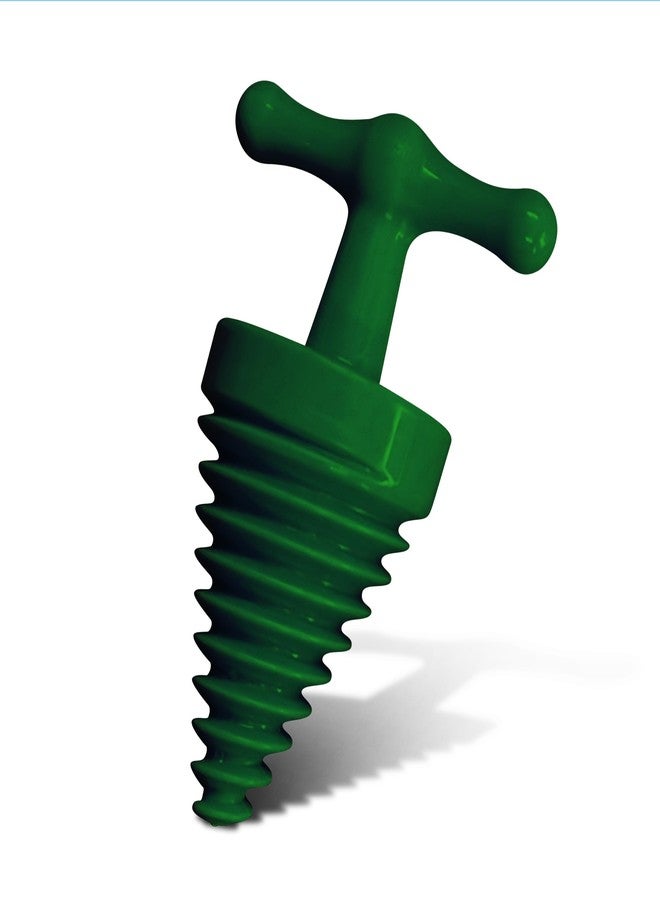 OTICA Dual-Use Mouth Opener - For Emergency Anesthesia, Oral Therapy & Gutka Rehab | Spiral Jaw Stretcher with Easy-Grip Handle (Green) - Image 1