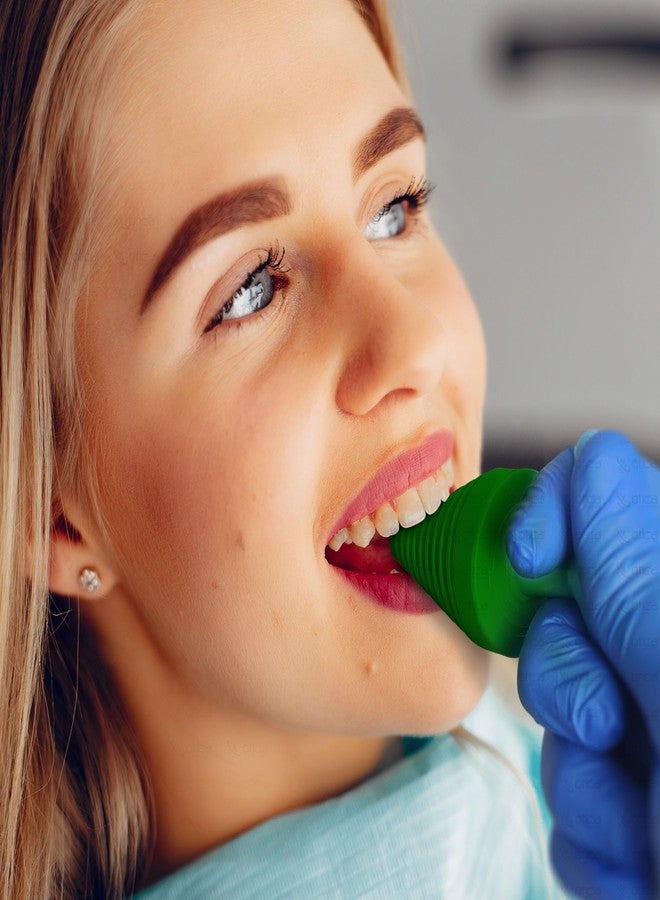 OTICA Dual-Use Mouth Opener - For Emergency Anesthesia, Oral Therapy & Gutka Rehab | Spiral Jaw Stretcher with Easy-Grip Handle (Green) - Image 3