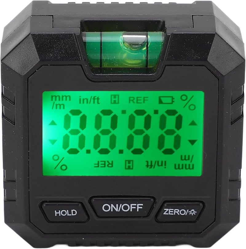 Digital Angle Finder Electronic Protractor Magnetic Level Box Black for Woodworking Auto Repair - Image 3