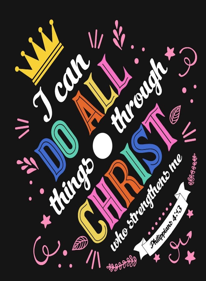 ADVANSYNC I Can Do All Things Through Christ (2) Graduation Cap Topper - Image 4