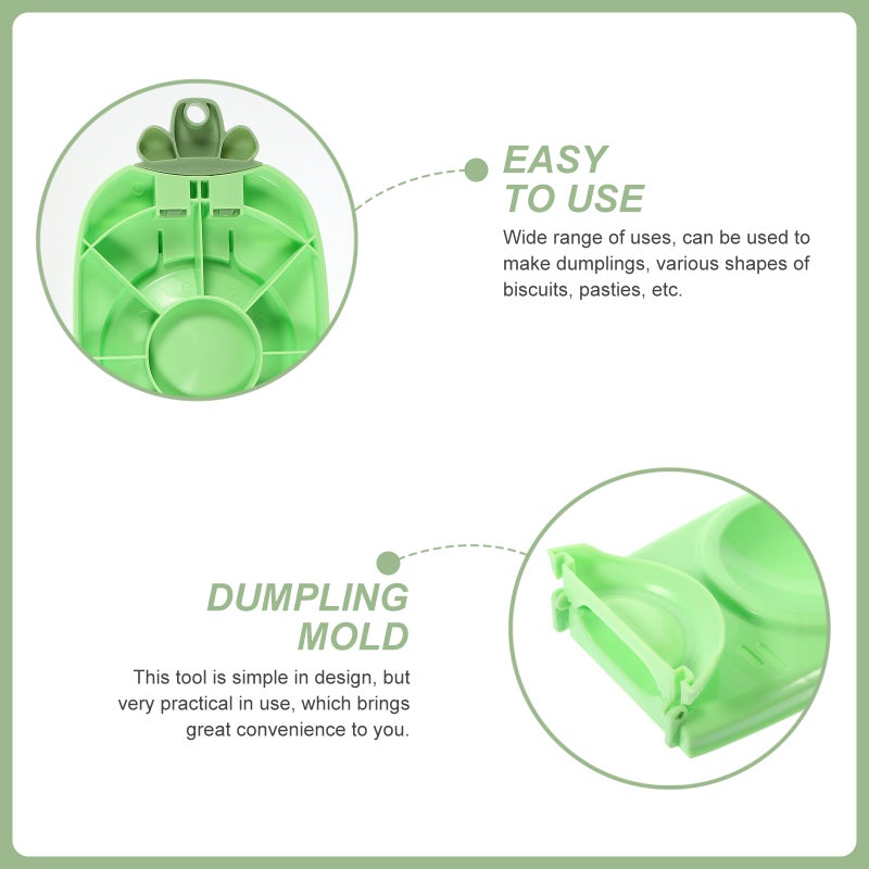 Dumpling Maker Mould Wonton Maker Manual Dough Presser Dumpling Wrappers Press Wrapper - Image 3