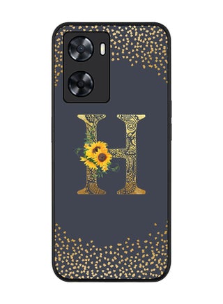 Rugged Black edge case for OnePlus Nord N20 SE Slim fit Soft Case Flexible Rubber Edges Anti Drop TPU Gel Thin Cover - Custom Monogram Initial Letter Floral Pattern Alphabet - H (Grey ) - pzsku/Z934463BDFE733EED457FZ/45/_/1701431403/34b9abde-2425-4efa-9e25-7fee6dd4572d