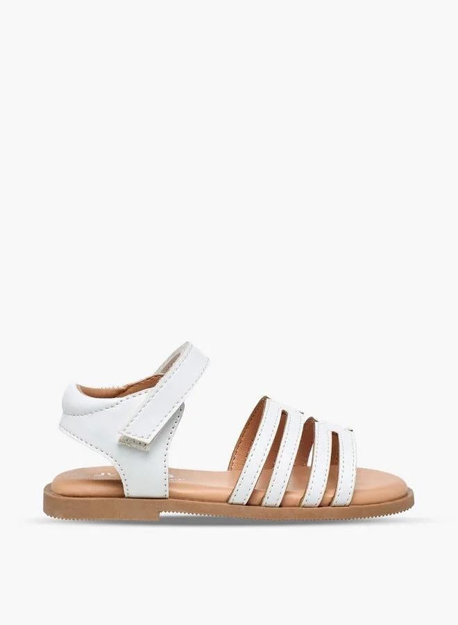 Juniors Girls Hook & Loop Sandals