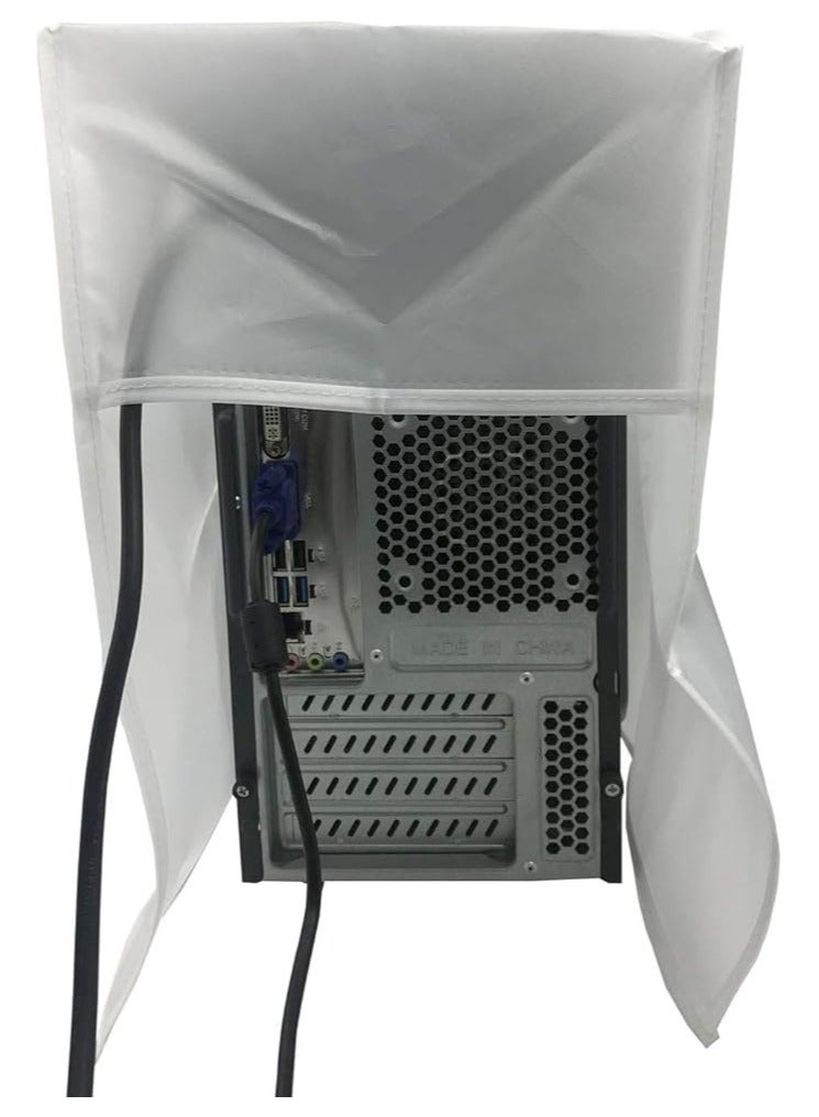 erorex Computer Dust Cover, Monitor +Keyboard+CPU Tower Desktop 3 Pieces Set PC dust Proof Computer Covers Case (19'' Monitor Set) - Image 2