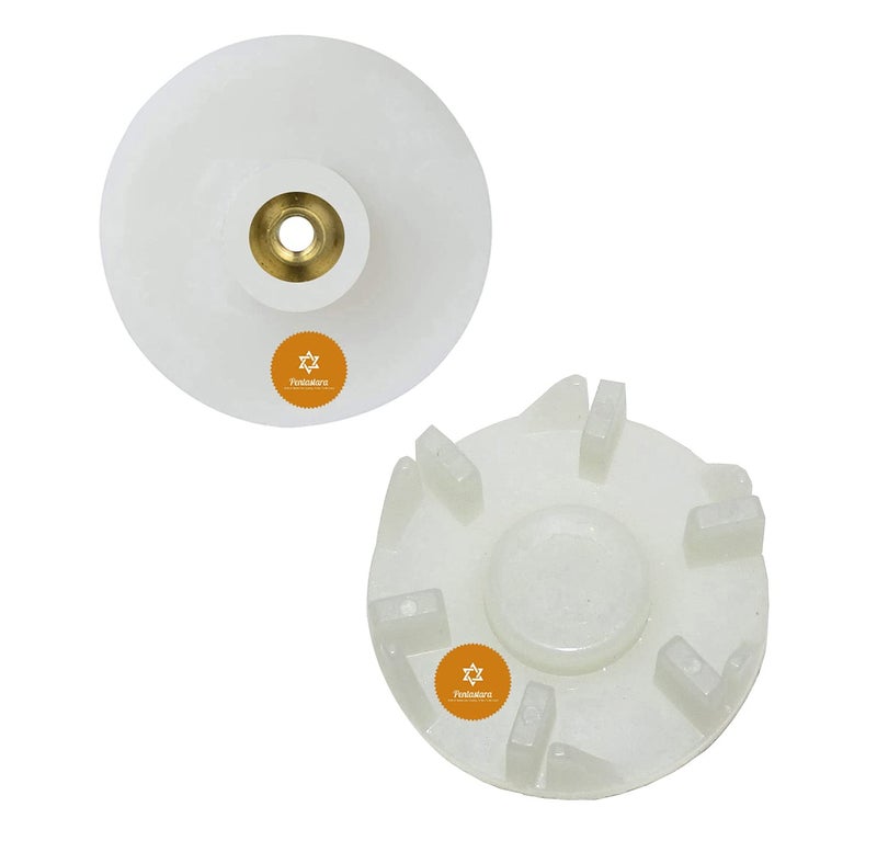 PENTASTARAMixer Grinder CHUTNEY JAR BLADE SET WITH6 TEETH JMG COUPLER Mixer Grinder Rotary Switch Plastic Switch Control Knob Fits Bajaj Pigeon USHA Orient INALSA Singer RICO Prestige Etc - Image 4
