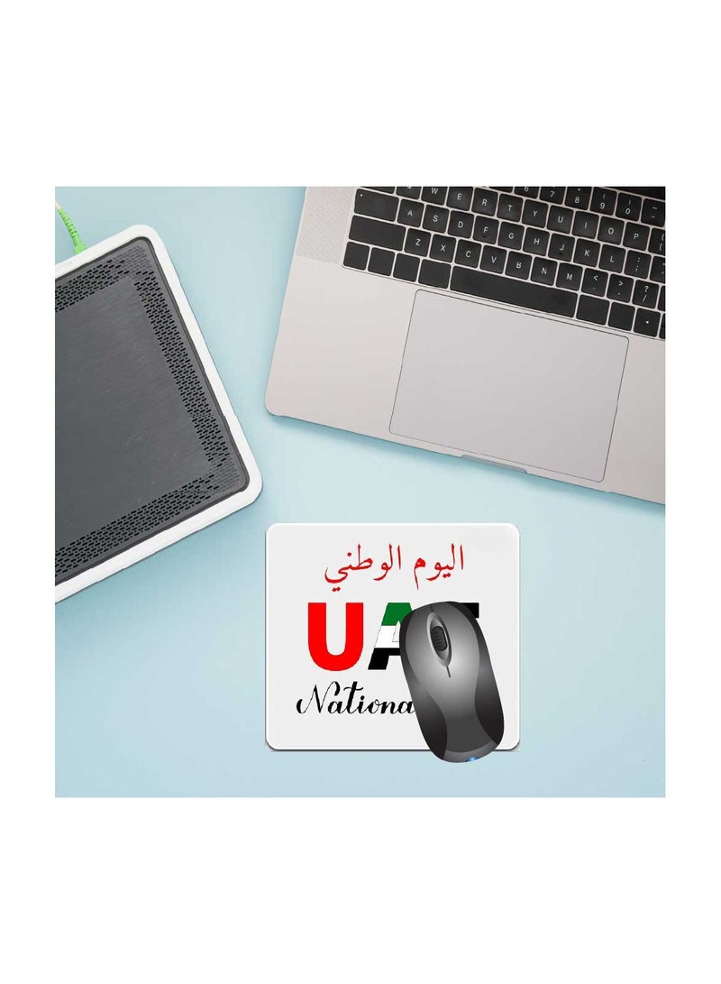PRINTSHOP4ME Mousepad with Printed Theme Design for Celebrating UAE  National Day or Flag Day - Image 5