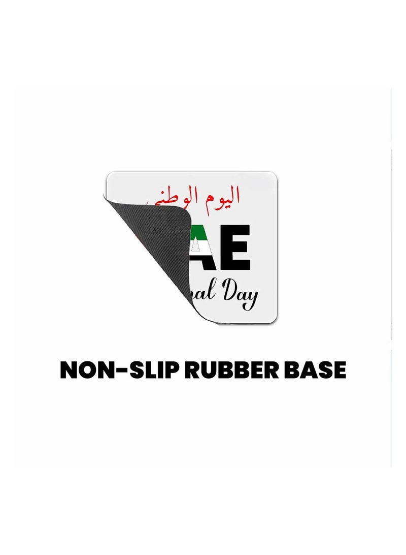 PRINTSHOP4ME Mousepad with Printed Theme Design for Celebrating UAE  National Day or Flag Day - Image 4