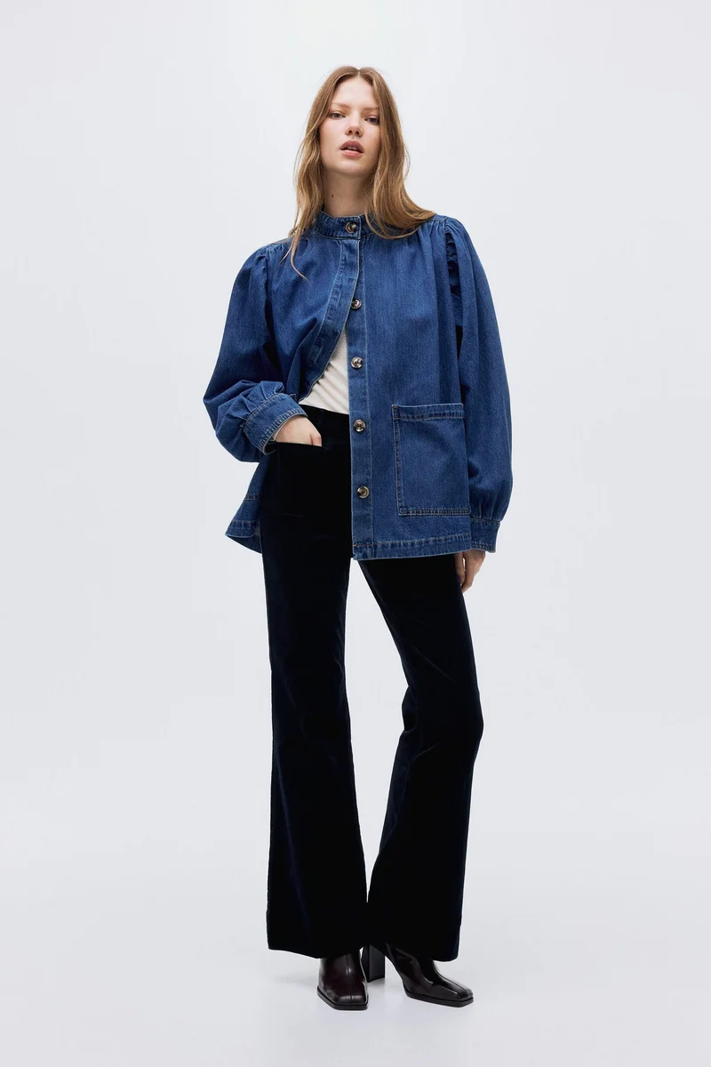 اتش اند ام جاكيت دنيم