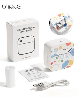 Mini Sticker Printer - Portable Thermal Inkless Sticker Maker, Portable Printer - Sticker Maker - For Office Organization/School - Compatible with Android iOS smartphones for Labeling, Receipts - pzsku/Z9344EF955F25D6DF8D76Z/45/_/1734424693/5118b967-49de-4a25-8d1e-f130ba8fc100