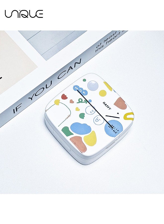 Unique - Mini Sticker Printer - Portable Thermal Inkless Sticker Maker, Portable Printer - Sticker Maker - For Office Organization/School - Compatible with Android iOS smartphones for Labeling, Receipts - Image 1