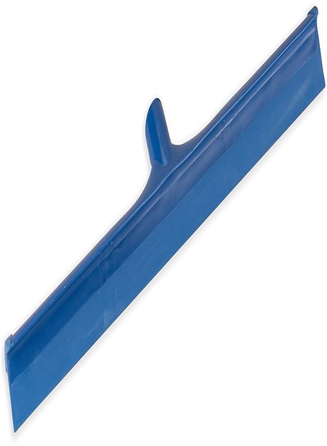 SPARTA 24" Floor Squeegee Replacement Head, Seamless Rubber with Rust-Free Plastic Frame for HACCP Compliance, Heavy-Duty Industrial Use, Thermoplastic Rubber, 24 Inches, Blue - Image 3